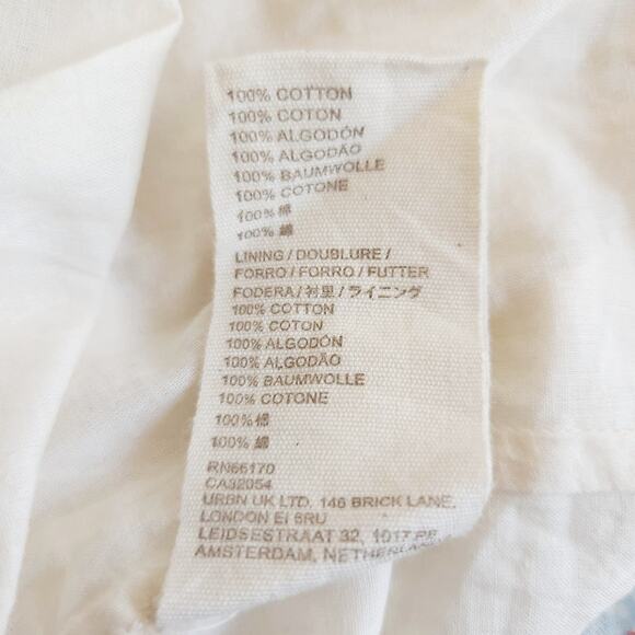 ANTHROPOLOGIE Let Me Be ruffle tiered patchwork boho tank top summery blouse 6 - Picture 4 of 7